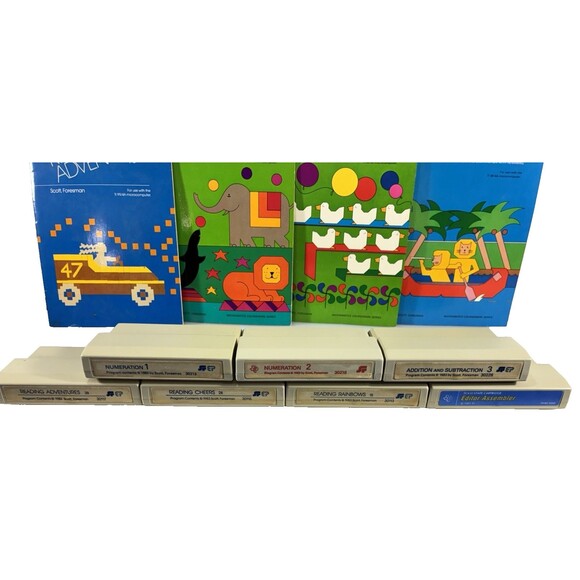 Vintage Texas Instruments TI-99 7 Solid State Cartridges & 8 Manuals Untested - Picture 3 of 10